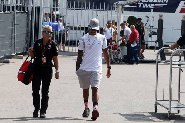 Formula 1, Italian GP, Lewis Hamilton at Monza