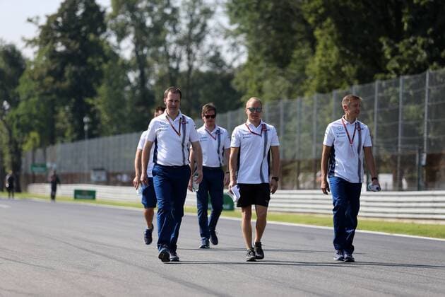 Formula 1, Italian GP, track inspection