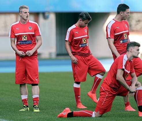 Football, National Team, Training Austria