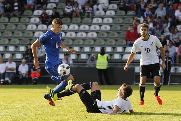 Football, U20 international, Germany - Italy