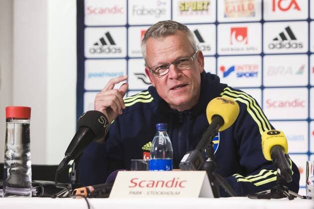 Football, Jan Andersson - PK National Coach Sweden