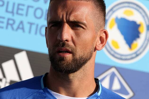 Football, World Cup Quali, Training National Team Bosnia Herzegovina