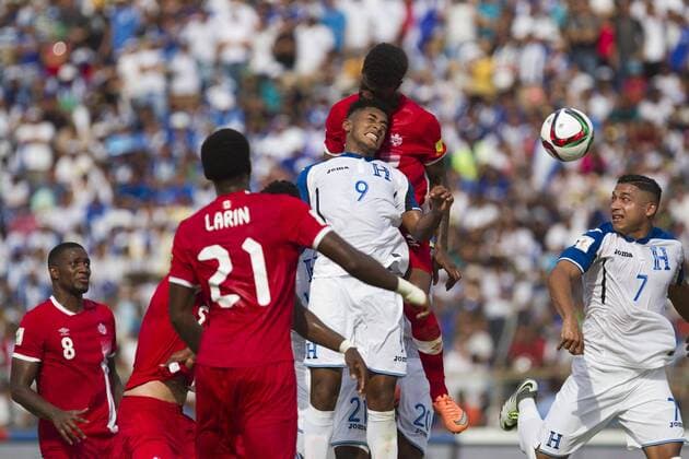 Football, World Cup Qualifier, Honduras - Canada
