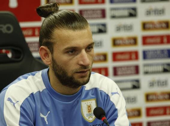Football, World Cup Qualifier, PK Uruguay National Team