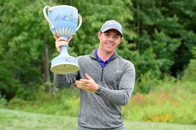 Golf, Rory McIlroy wins Deutsche Bank Championship in Norton
