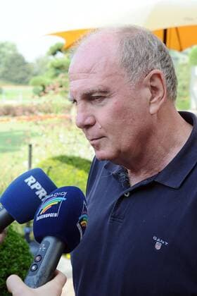 Uli Hoeneß at the Charity Golf Tournament of Aktion Kinderträume in St. Leon-Rot