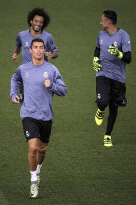 Football, CL, Real Madrid Training