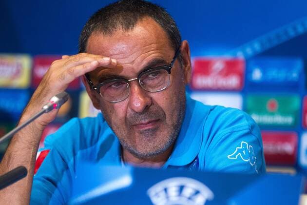 Football, CL, SSC Napoli Press Conference