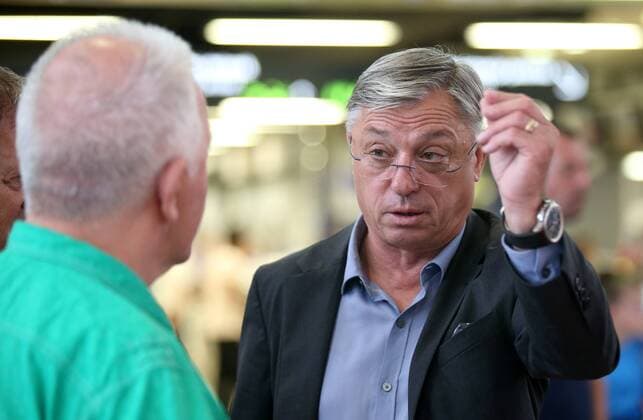 Football, CL, Dinamo Zagreb Arrival in Lyon