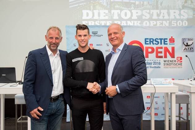 Tennis, ATP Tournament in Vienna, Press Conference