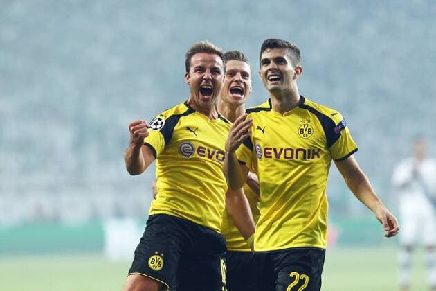 Football, CL, Legia Warsaw - Borussia Dortmund