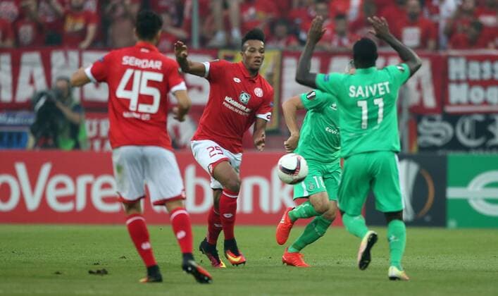 Football, EL, FSV Mainz 05 - AS St. Etienne