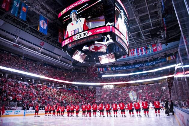 Ice Hockey, World Cup of Hockey, Canada - Czech Republic