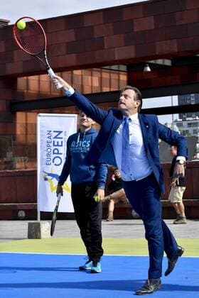 Tennis, Tournament in Antwerp Press Event
