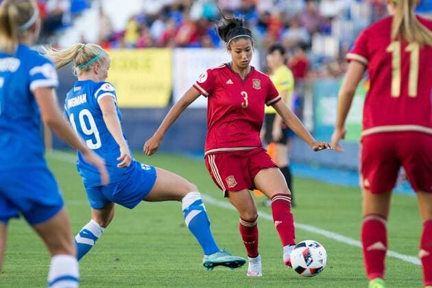 Football, Women, European Championship Quali, Spain - Finland