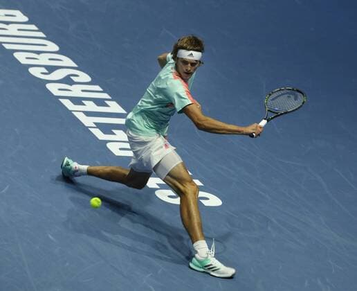 Tennis, ATP Tournament in Saint Petersburg, Alexander Zverev