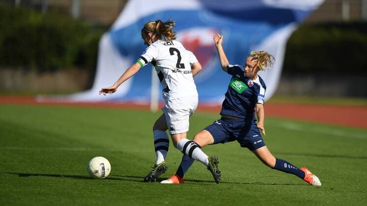 Football, Women, Borussia Mönchengladbach - Turbine Potsdam