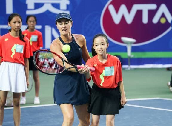 Tennis, Martina Hingis in China