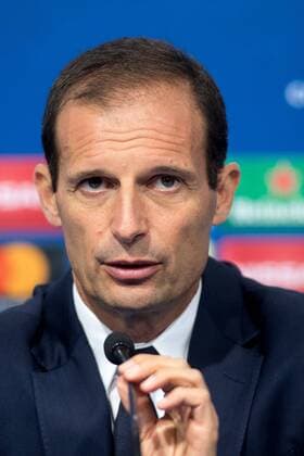 Football, CL, Dinamo Zagreb - Juventus Turin, PK with coach Allegri