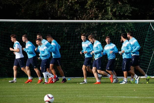 Football, EL, KAA Gent Training