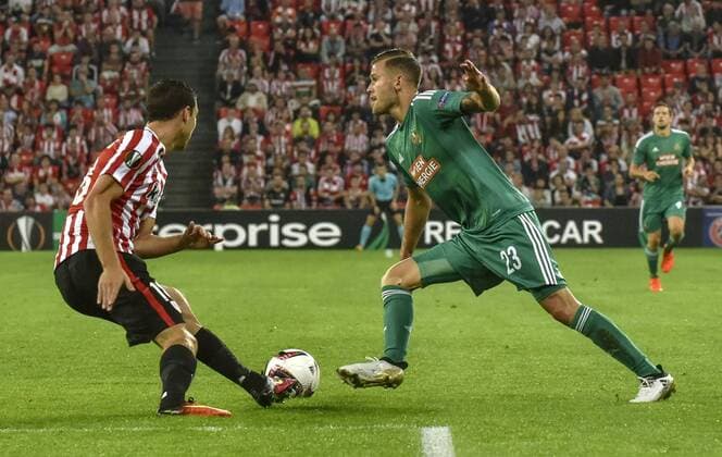Football, EL, Athletic Bilbao - Rapid Wien