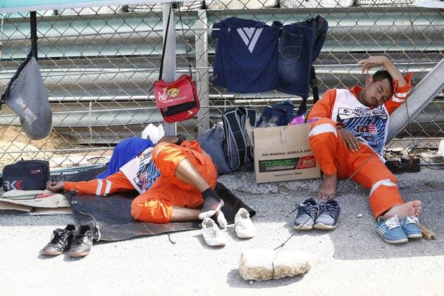 Formula 1, Malaysian GP, Relaxed marshals