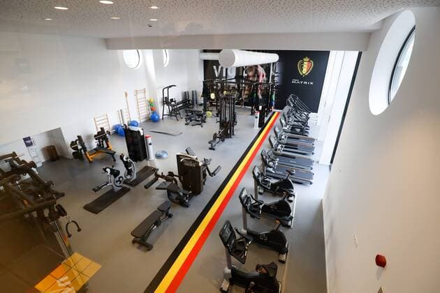 Football, Belgium National Team, Opening of the Team Hotel in Tubize
