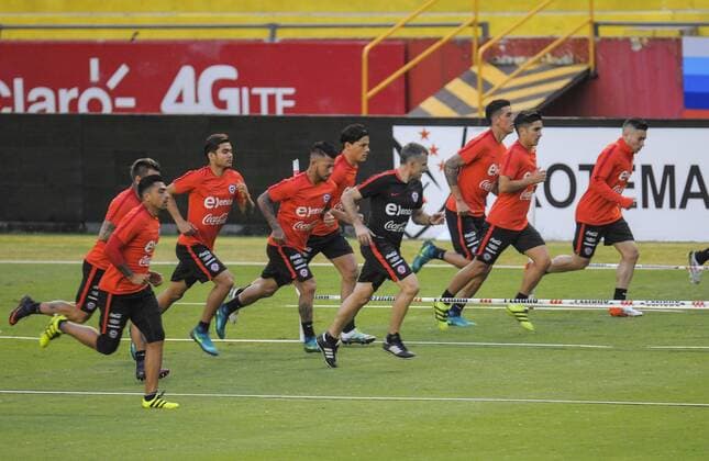 Football, Training National Team Chile