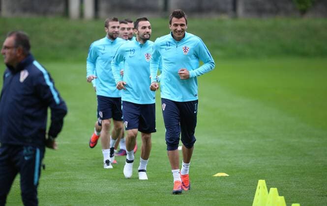 Football, Training National Team Croatia