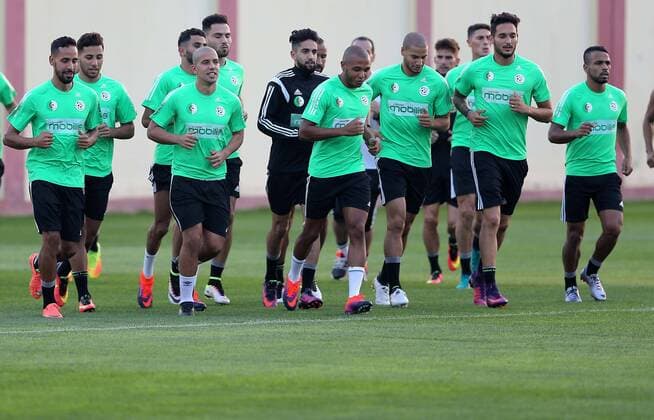Football, Training National Team Algeria