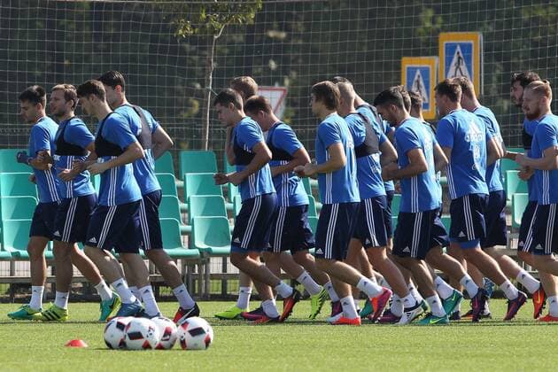 Football, Training National Team Russia