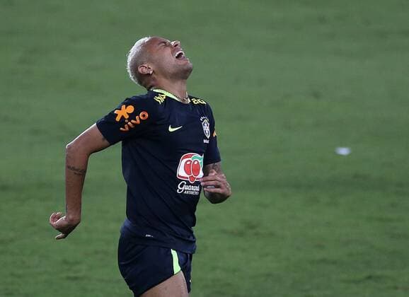 Football, World Cup Quali, Training National Team Brazil