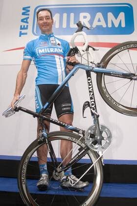 Cycling, Team Milram with Erik Zabel presents itself for the new season