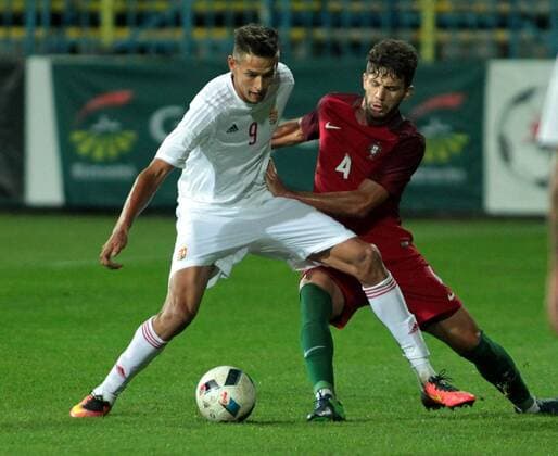 Football, U21 Euro Quali, Hungary - Portugal