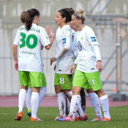 Football, Women, DFB Cup, FFC Fortuna Dresden - VfL Wolfsburg