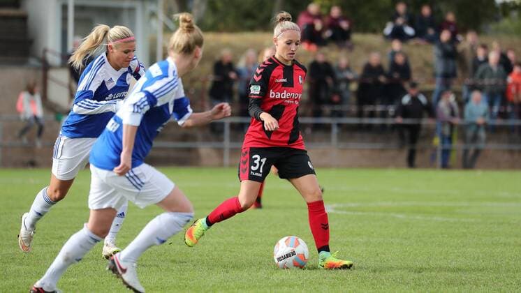 Football, Women, DFB Cup, SG 99 Andernach - SC Freiburg