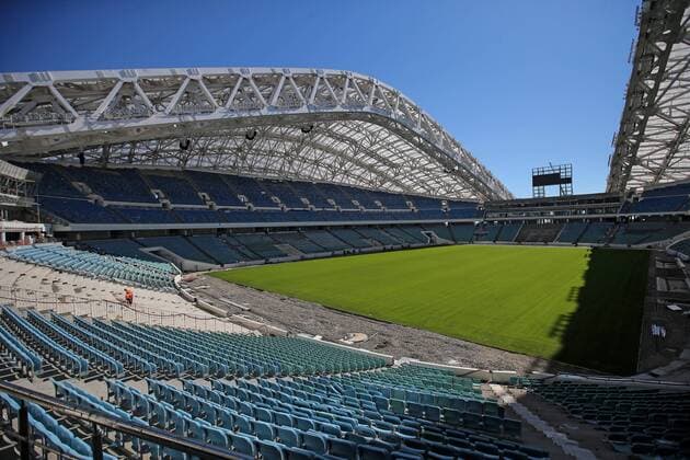 Football, FIFA World Cup 2018, Fisht Olympic Stadium in Sochi