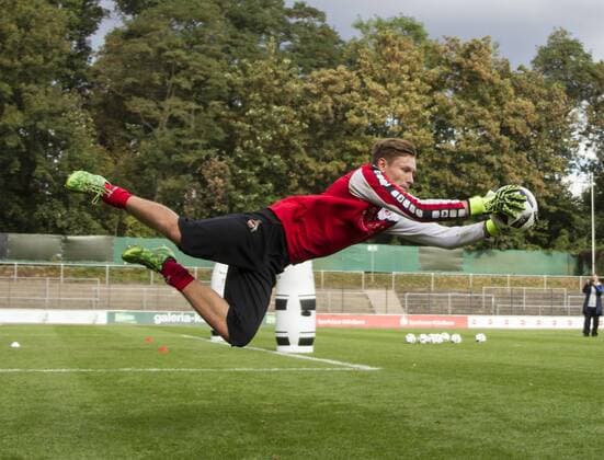 Football, Goalkeeper Workshop with Alexander Bade and Sven Hoffmeister