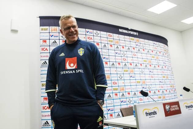 Football, World Cup Quali, PK National Team Sweden