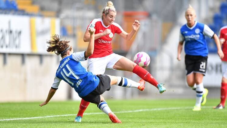 Football, Women, DFB Cup, Arminia Bielefeld - FSV Gütersloh