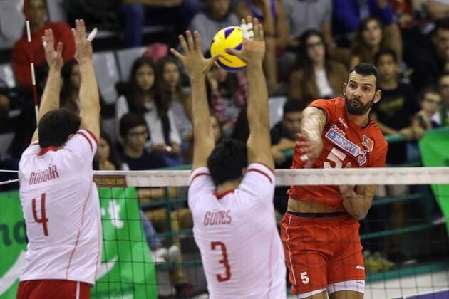 Volleyball, European Championship Quali, Portugal - Turkey