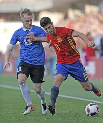 Football, U21 Euro Quali, Spain -Estonia