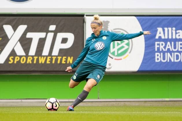 Football, Women, CL, Training VfL Wolfsburg
