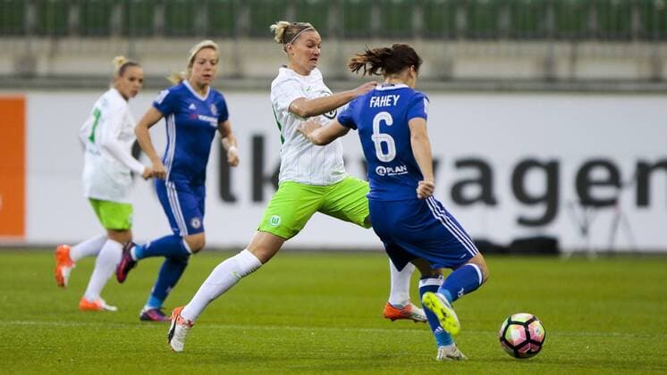 Football, Women, CL, VfL Wolfsburg - Chelsea LFC