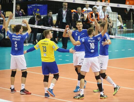 Volleyball, VfB Friedrichshafen wins Supercup