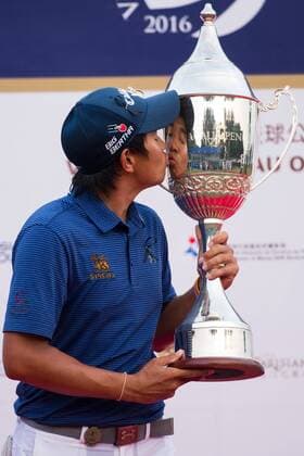 Golf, Macao Open, Winner Pavit Tangkamolprasert