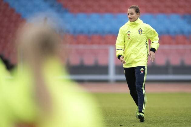 Football Ladies, National Team Sweden Training