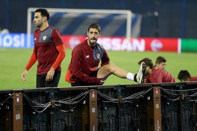Football, CL, Sevilla FC Training