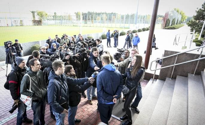 Football, CL, Dynamo Kiev Press Event