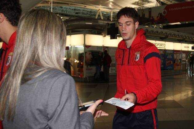 Football, EL, Departure SC Braga to Konya